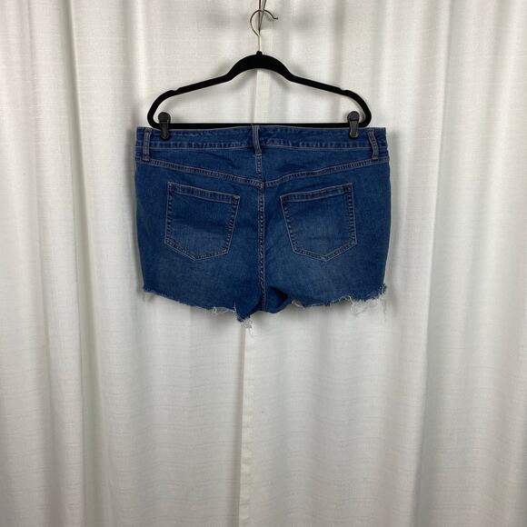 Torrid 3.5 Inch Vintage Stretch High Rise Denim Shorts Sz.18W - Picture 9 of 13